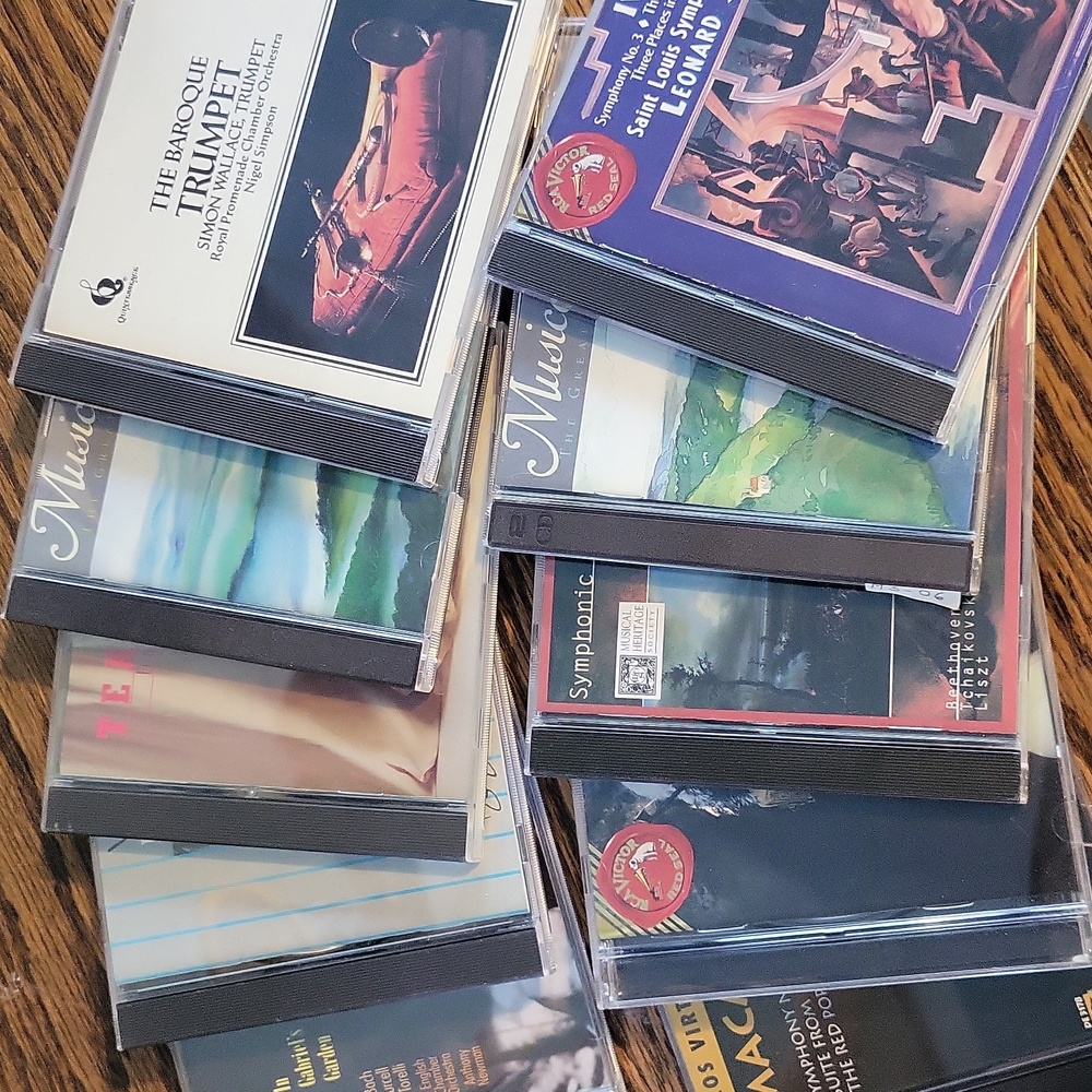 Classical Music CD Collection 10 Cds